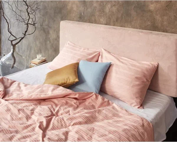 Комплект Этель "Rose gold" Пододеяльник 200*217,наволочка 50*70-2шт,страйп-сатин,125 г/м²