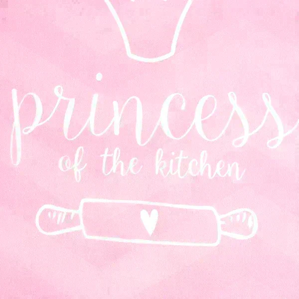 Фартук детский Этель "Princess", 46х60 см, 100% хлопок, саржа