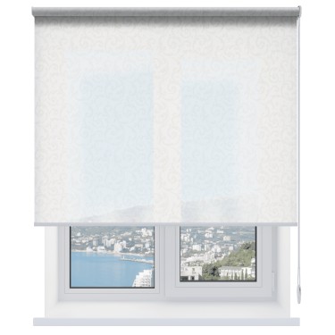 Рулонная штора Руан 02 кремовый