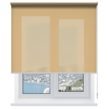 Рулонная штора Эко абрикосовый 07