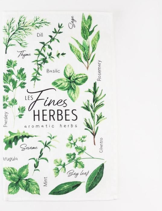 Полотенце кухонное Доляна Fines herbes, 35х60 см, 100% хл, 160г/м2