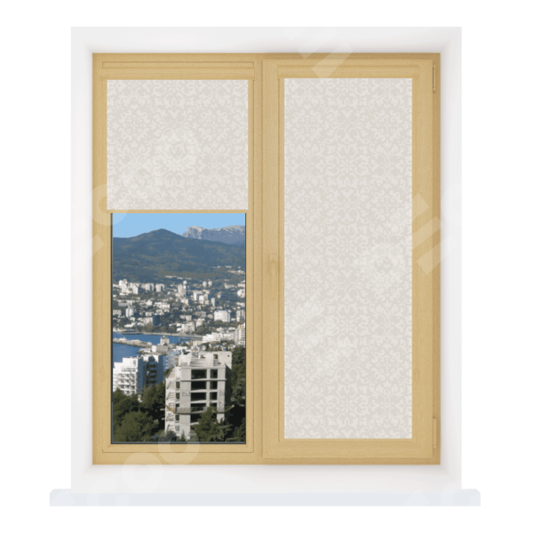 Рулонная штора Уни 2 Дамаск 01