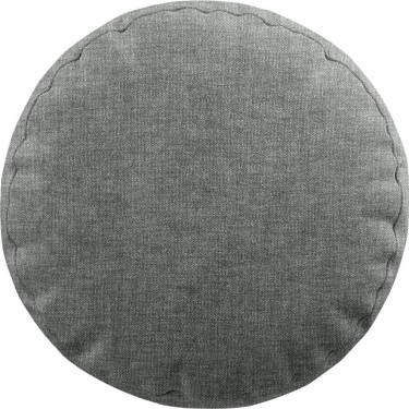 Подушка круглая Cortin рогожка тёмно-серый