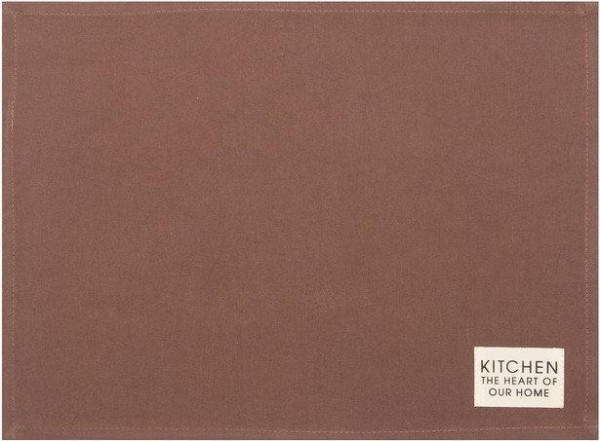 Набор салфеток Этель Kitchen, цв. коричневый, 30х40 см - 2 шт, 100% хл, саржа 220 г/м2