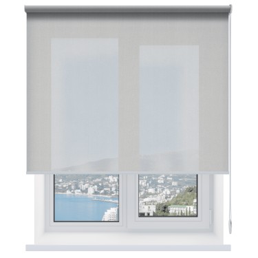 Рулонная штора Фокус 08 серый