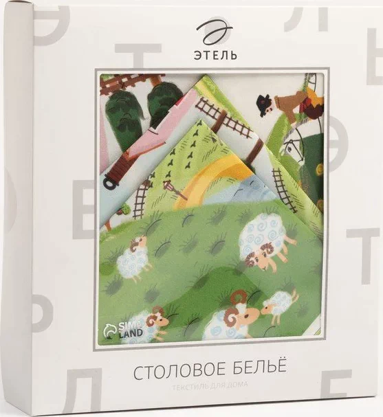 Скатерть "Этель" Тоскана 110х150 см, 100 % хл, саржа 190 гр/м2