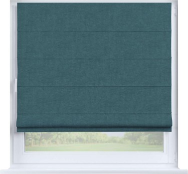 Римская штора «Кортин», канвас ментоловый, на створку