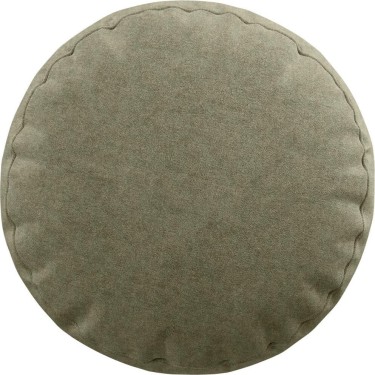 Подушка круглая «Кортин» канвас капучино