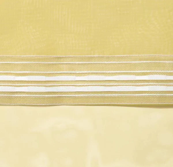 Тюль «Этель» 140×300 см, цвет оливковый, вуаль, 100% п/э