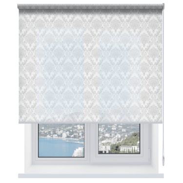 Рулонная штора Пальмира 08 серый