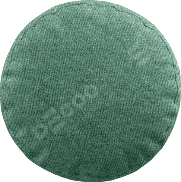 Подушка круглая Cortin твид бирюзовый